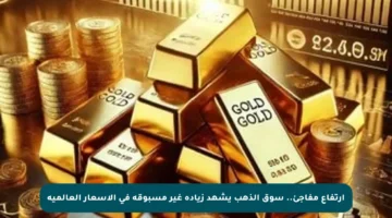 ارتفاع مفاجئ.. سوق الذهب يشهد زيادة غير مسبوقة في الأسعار العالمية